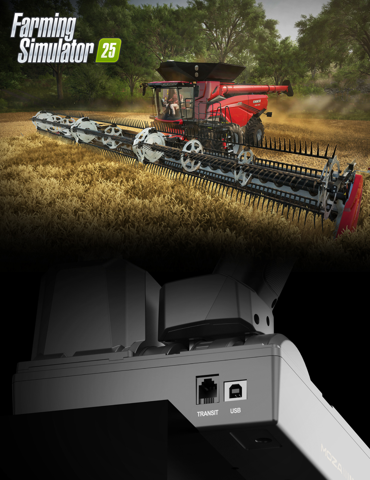 Moza FCS Farming Control System - ready to play from box